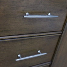 Load image into Gallery viewer, Bellaterra Home Vanity BellaTerra Home 61&quot; Double sink vanity in Walnut finish with White carrara marble and rectangle sink 400901-61D-WA-WMR