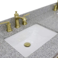 Load image into Gallery viewer, Bellaterra Home Vanity BellaTerra Home 61&quot; Double sink vanity in White finish with Gray granite and rectangle sink 400990-61D-WH-GYR