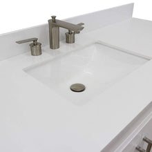 Load image into Gallery viewer, Bellaterra Home Vanity BellaTerra Home 61&quot; Single sink vanity in White finish and White quartz and rectangle sink 400700-61S-WH-WER