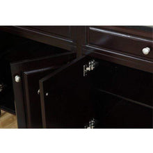 Load image into Gallery viewer, Bellaterra Home Vanity BellaTerra Home 62 in Double Sink Vanity-Dark Mahogany 603215-62DM-BG