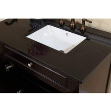 Load image into Gallery viewer, Bellaterra Home Vanity BellaTerra Home 62 in Double Sink Vanity-Dark Mahogany 603215-62DM-BG