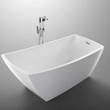 Load image into Gallery viewer, Bellaterra Home Vanity BellaTerra Home Albi 67 inch Freestanding Bathtub in White