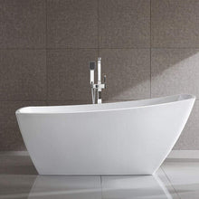 Load image into Gallery viewer, Bellaterra Home Vanity BellaTerra Home Albi 67 inch Freestanding Bathtub in White