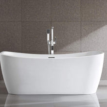 Load image into Gallery viewer, Bellaterra Home Vanity BellaTerra Home Arles 67 inch Freestanding Bathtub in White