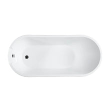 Load image into Gallery viewer, Bellaterra Home Vanity BellaTerra Home Barletta 69 inch Freestanding Bathtub in Glossy White