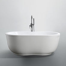 Load image into Gallery viewer, Bellaterra Home Vanity BellaTerra Home Brescia 65 inch Freestanding Bathtub in Glossy White