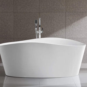 Bellaterra Home Vanity BellaTerra Home Grasse 67 inch Freestanding Bathtub in White