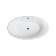 Load image into Gallery viewer, Bellaterra Home Vanity BellaTerra Home Lecce 67 inch Freestanding Bathtub in Glossy White