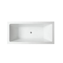 Load image into Gallery viewer, Bellaterra Home Vanity BellaTerra Home Livorno 59 inch Freestanding Bathtub in Glossy White