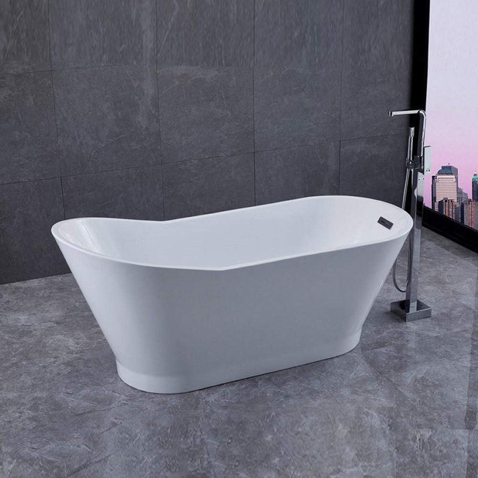 Bellaterra Home Vanity BellaTerra Home Melun 67 inch Freestanding Bathtub in White