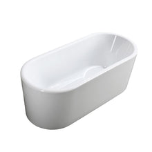 Load image into Gallery viewer, Bellaterra Home Vanity BellaTerra Home Padua 63 inch Freestanding Bathtub in Glossy White