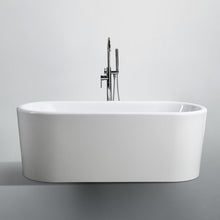 Load image into Gallery viewer, Bellaterra Home Vanity BellaTerra Home Padua 63 inch Freestanding Bathtub in Glossy White