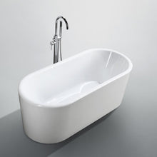 Load image into Gallery viewer, Bellaterra Home Vanity BellaTerra Home Padua 63 inch Freestanding Bathtub in Glossy White