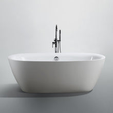Load image into Gallery viewer, Bellaterra Home Vanity BellaTerra Home Palermo 67 inch Freestanding Bathtub in Glossy White