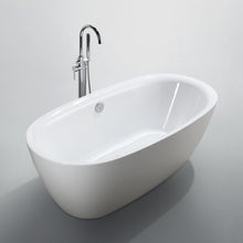 Load image into Gallery viewer, Bellaterra Home Vanity BellaTerra Home Palermo 67 inch Freestanding Bathtub in Glossy White