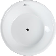 Load image into Gallery viewer, Bellaterra Home Vanity BellaTerra Home Pescara 59 inch Freestanding Bathtub in Glossy White