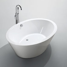 Load image into Gallery viewer, Bellaterra Home Vanity BellaTerra Home Udine 67 inch Freestanding Bathtub in Glossy White