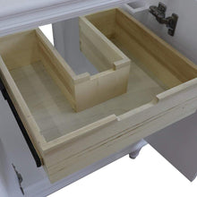 Load image into Gallery viewer, Bellaterra Home Vanity BellaTerra Home25&quot; Single vanity in White finish with White Carrara and rectangle sink 400800-25-WH-WM