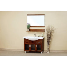 Load image into Gallery viewer, Bellaterra Home Vanity BellaTerra Home39.8 in Single Sink Vanity-Wood-Walnut 203139