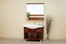 Load image into Gallery viewer, Bellaterra Home Vanity BellaTerra Home39.8 in Single Sink Vanity-Wood-Walnut 203139