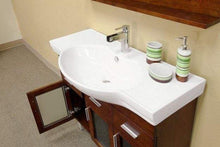 Load image into Gallery viewer, Bellaterra Home Vanity BellaTerra Home39.8 in Single Sink Vanity-Wood-Walnut 203139