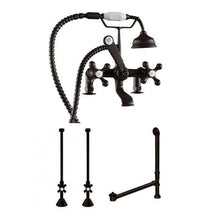 Load image into Gallery viewer, Cambridge Plumbing Bathroom Faucets Cambridge Plumbing CAM463D-2-PKG Complete Free Standing Plumbing Package for Clawfoot Tub