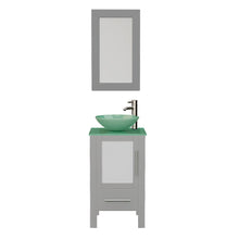 Load image into Gallery viewer, Cambridge Plumbing Vanity Brushed Nickel Cambridge Plumbing 8137BG Complete 18&quot; Vanity Set with Polished Chrome Plumbing
