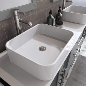 Cambridge Plumbing Vanity Cambridge Plumbing 8119XLG Cambridge Plumbing Complete 72" Vanity Set with Polished Chrome Plumbing