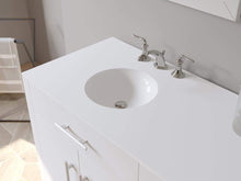 Load image into Gallery viewer, Cambridge Plumbing Vanity Cambridge Plumbing 8162W 72 Inch White Solid Wood and Porcelain Double Vanity Set