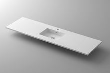 Load image into Gallery viewer, LAVIVA Countertop LAVIVA 313SQ1HSS-72C-MW VIVA Stone 72&quot; Single Sink Matte White - Solid Surface Countertop