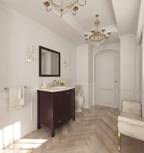 Load image into Gallery viewer, LAVIVA Vanity LAVIVA 3130709-32B-JG Estella 32 - Brown Cabinet + Jerusalem Gold Counter