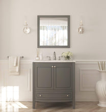 Load image into Gallery viewer, LAVIVA Vanity LAVIVA 3130709-32G-WC Estella 32 - Grey Cabinet + White Carrera Counter