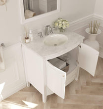 Load image into Gallery viewer, LAVIVA Vanity LAVIVA 3130709-32W-WC Estella 32 - White Cabinet + White Carrera Counter
