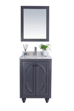 Load image into Gallery viewer, LAVIVA Vanity LAVIVA 313613-24G-WC Odyssey - 24 - Maple Grey Cabinet + White Carrera Counter