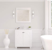 Load image into Gallery viewer, LAVIVA Vanity LAVIVA 313613-30W-PW Odyssey - 30 - White Cabinet + Pure White Counter