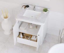Load image into Gallery viewer, LAVIVA Vanity LAVIVA 313613-30W-WC Odyssey - 30 - White Cabinet + White Carrera Counter