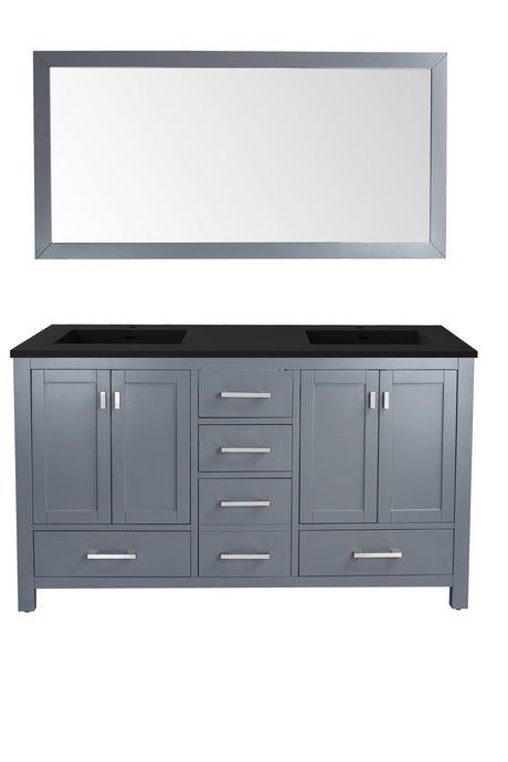 Buy Wilson 60 Grey Bathroom Vanity Set