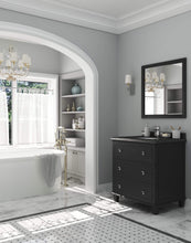 Load image into Gallery viewer, LAVIVA Vanity LAVIVA 313DVN-30E-BW Luna - 30 - Espresso Cabinet + Black Wood  Counter