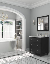 Load image into Gallery viewer, LAVIVA Vanity LAVIVA 313DVN-30E-WQ Luna - 30 - Espresso Cabinet + White Quartz  Counter