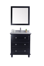 Load image into Gallery viewer, LAVIVA Vanity LAVIVA 313DVN-30E-WS Luna - 30 - Espresso Cabinet + White Stripes Counter