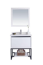 Load image into Gallery viewer, LAVIVA Vanity LAVIVA 313SMR-30W-WQ Alto 30 - White Cabinet + White Quartz Countertop