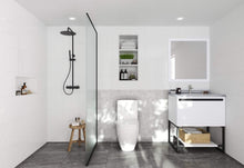 Load image into Gallery viewer, LAVIVA Vanity LAVIVA 313SMR-30W-WS Alto 30 - White Cabinet + White Stripes Countertop