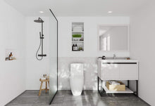Load image into Gallery viewer, LAVIVA Vanity LAVIVA 313SMR-36W-MW Alto 36 - White Cabinet + Matte White VIVA Stone Solid Surface Countertop