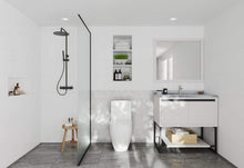 Load image into Gallery viewer, LAVIVA Vanity LAVIVA 313SMR-36W-WS Alto 36 - White Cabinet + White Stripes Countertop