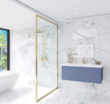 Load image into Gallery viewer, LAVIVA Vanity LAVIVA 313VTR-42NB-MW Vitri 42 - Nautical Blue Cabinet + Matte White VIVA Stone Solid Surface Countertop