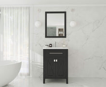 Load image into Gallery viewer, LAVIVA Vanity LAVIVA 313YG319-24E-WC Wimbledon - 24 - Espresso Cabinet + White Carrera Counter