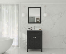 Load image into Gallery viewer, LAVIVA Vanity LAVIVA 313YG319-24E-WQ Wimbledon - 24 - Espresso Cabinet + White Quartz Counter