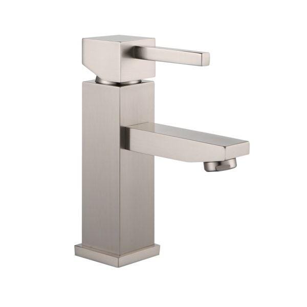 Legion Furniture Bathroom Faucets Brushed Nickel Legion Furniture ZY6003 Single Hole UPC Faucet With Drain