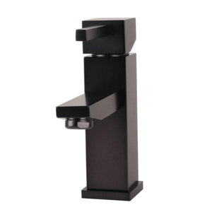 Legion Furniture Bathroom Faucets Glossy Black Legion Furniture ZY6003 Single Hole UPC Faucet With Drain