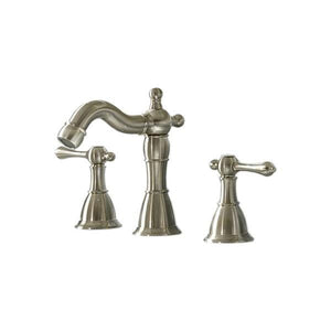 Legion Furniture Bathroom Faucets Legion Furniture 8" UPC Widespread Faucet With Drain Brushed Nickle ZL20518-BN